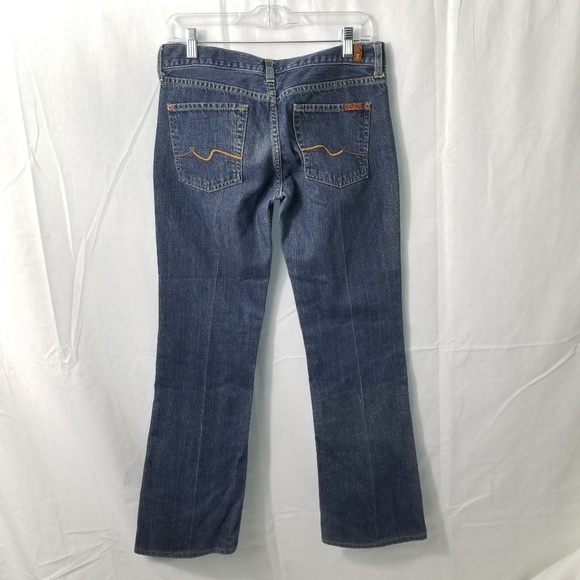 7 For All Mankind Jerome Dahan Bootcut 28x30 - Picture 3 of 8